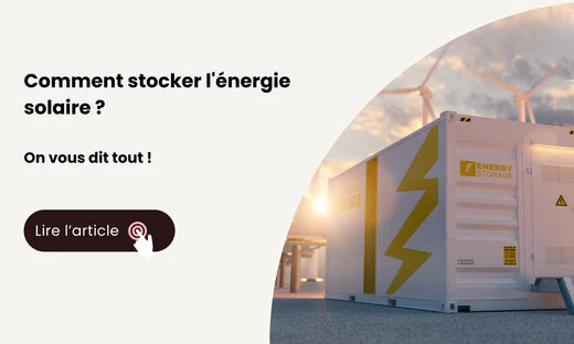comment stocker l'énergie solaire