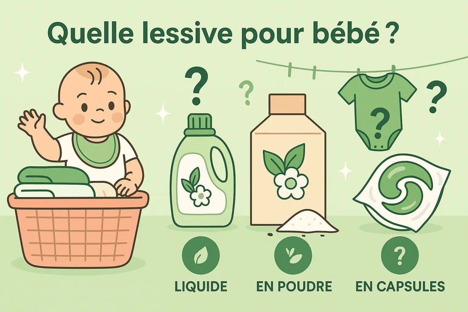 Quelle lessive pour bébé est la plus sûre ? – Lessive Maison
