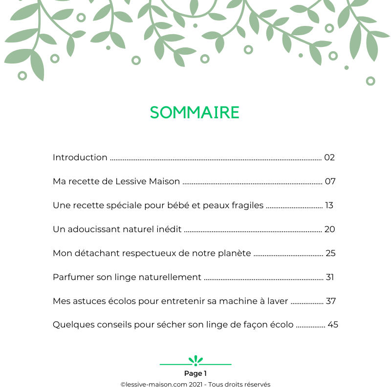Fabriquer mes produits pour mon linge