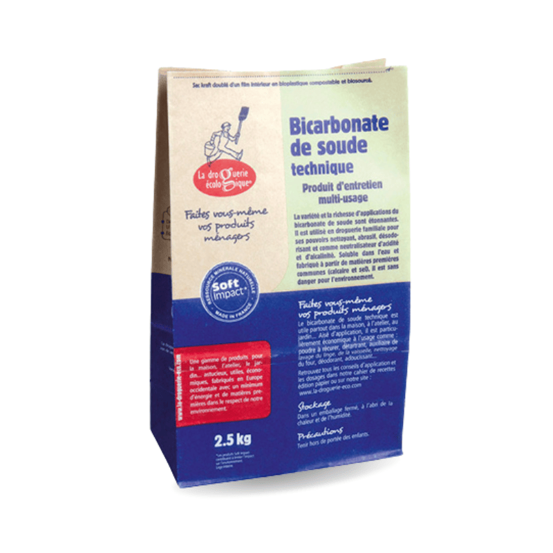 Bicarbonate de soude lessive
